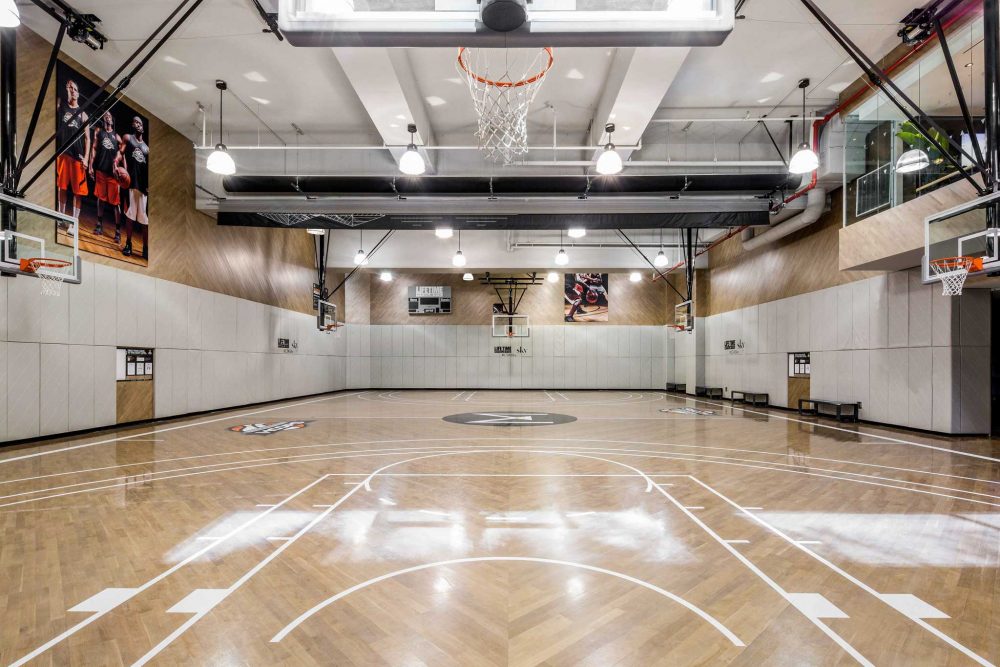 Basketball Court at Sky Lifetime Fitness