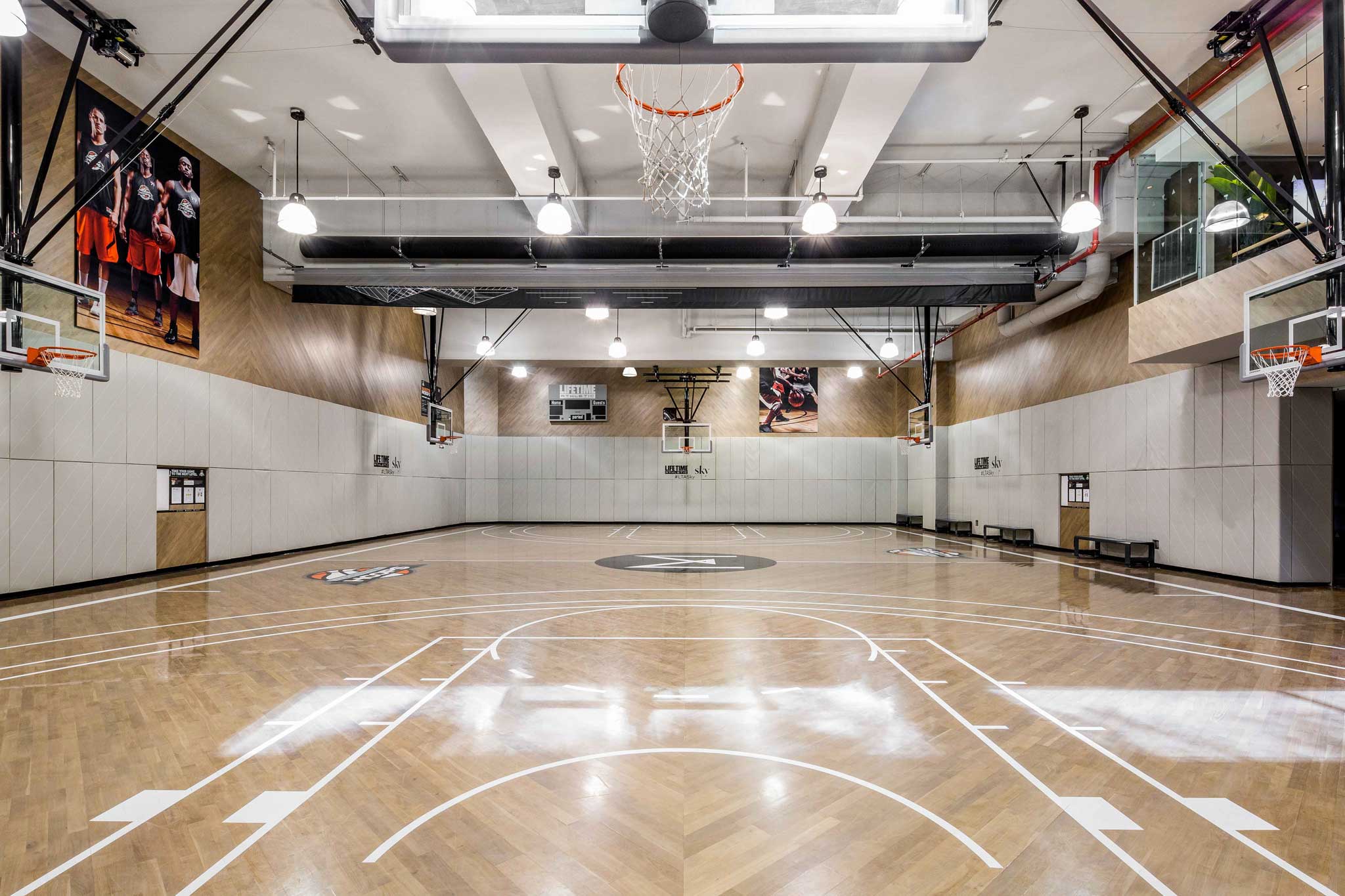 Basketball Court at Sky Lifetime Fitness