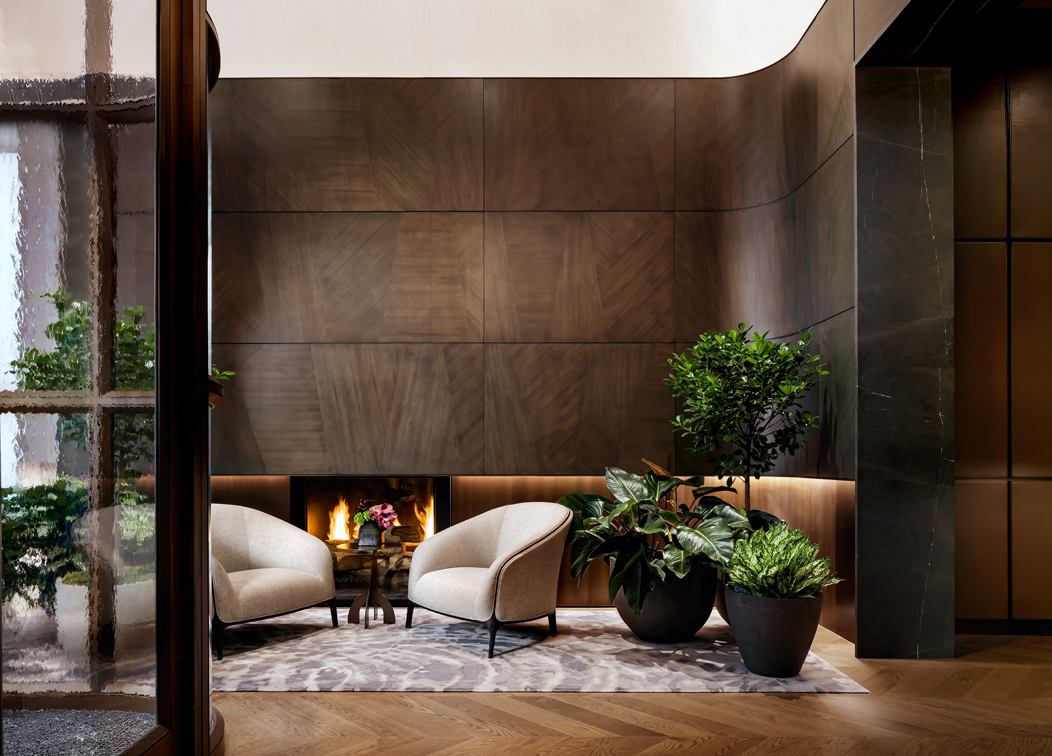 Raffles Boston Residents' Lobby